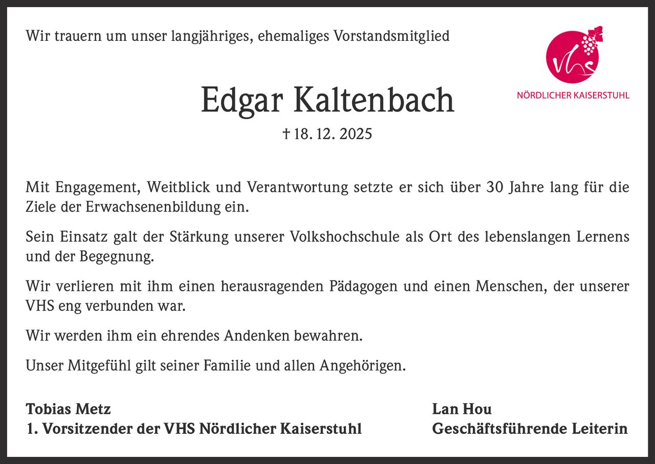 Ankündigung