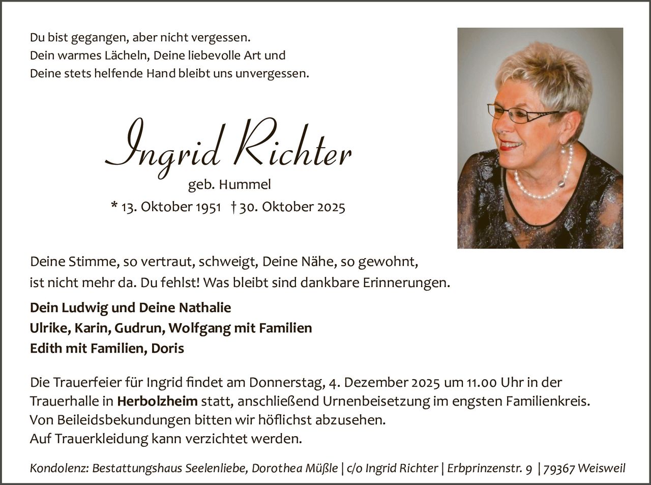 Ankündigung