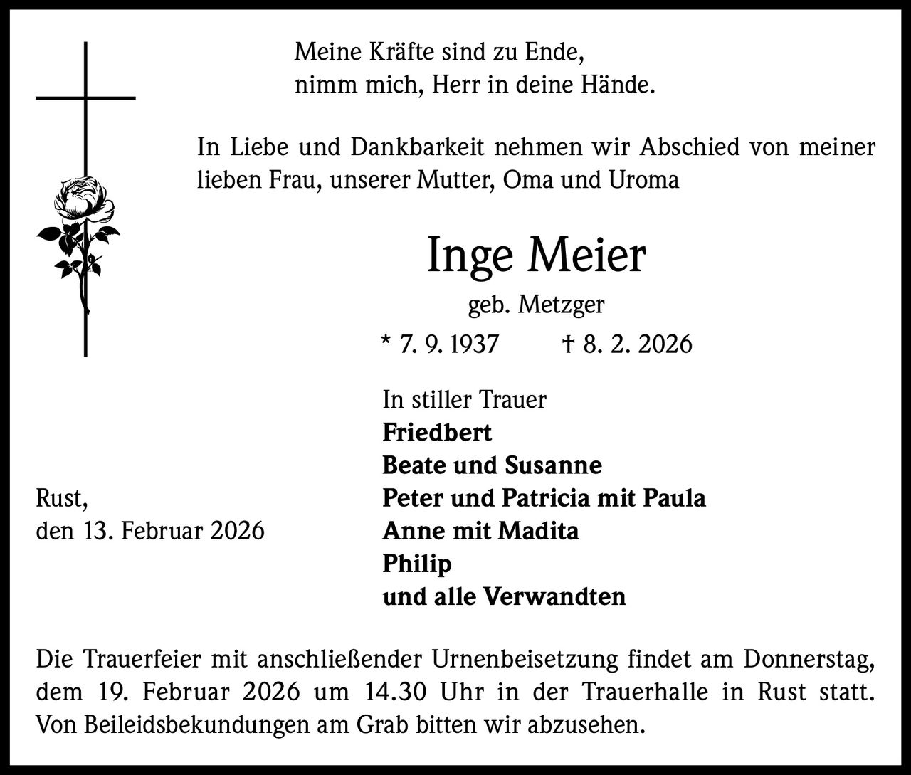 Ankündigung
