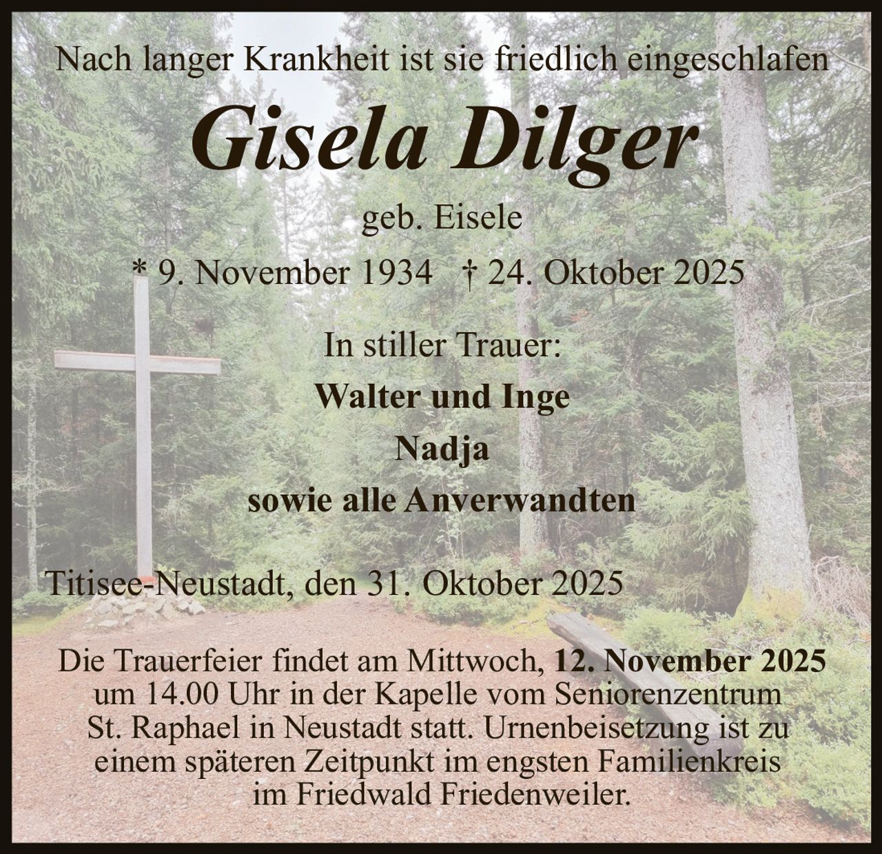 Ankündigung