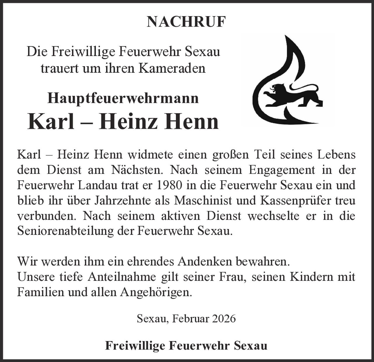 Ankündigung