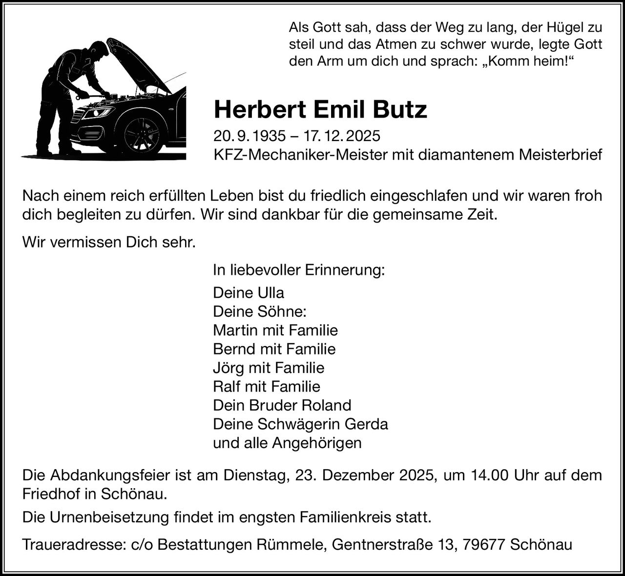 Ankündigung