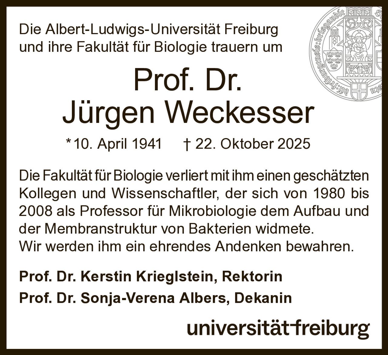 Ankündigung