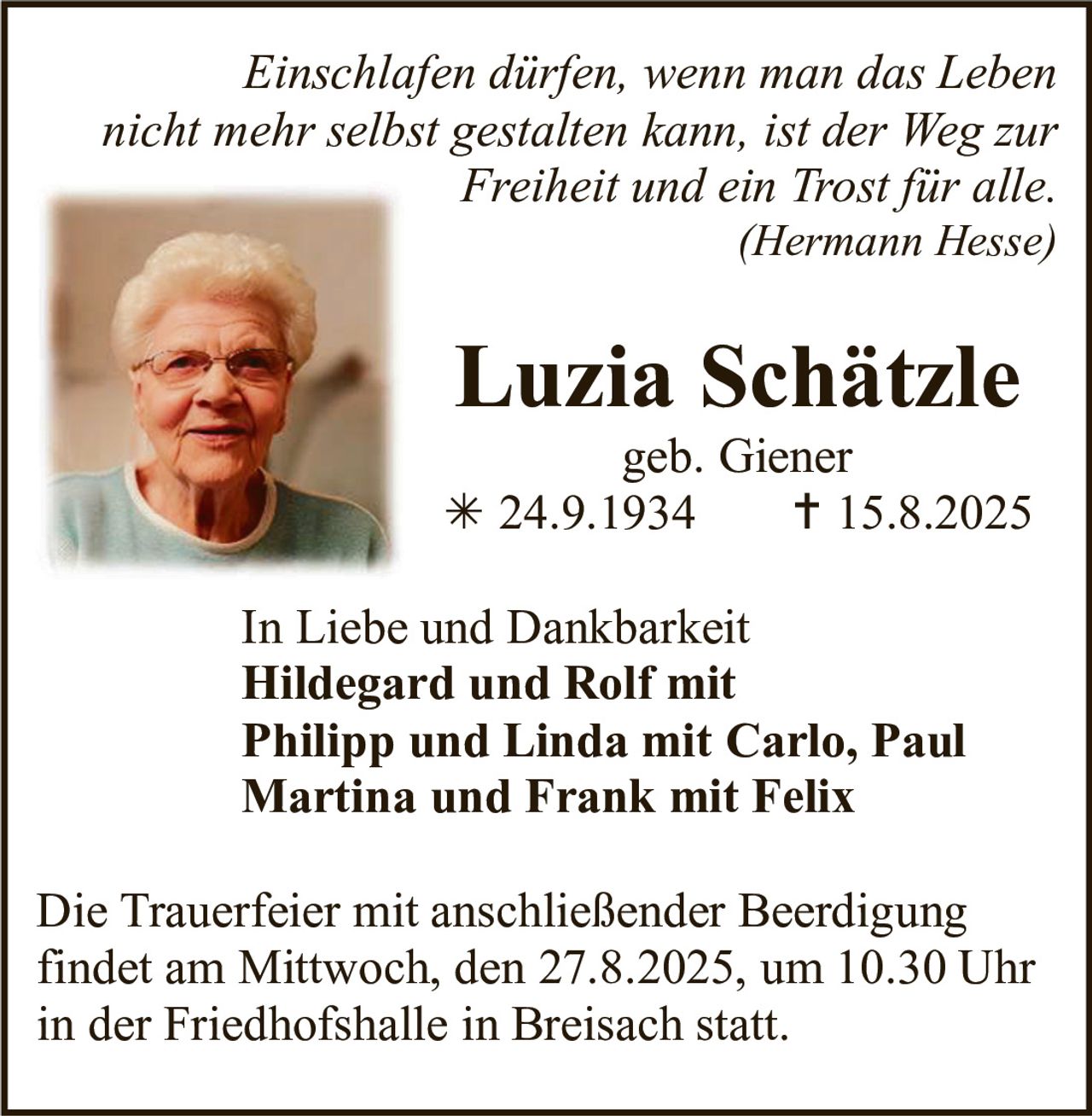 Ankündigung