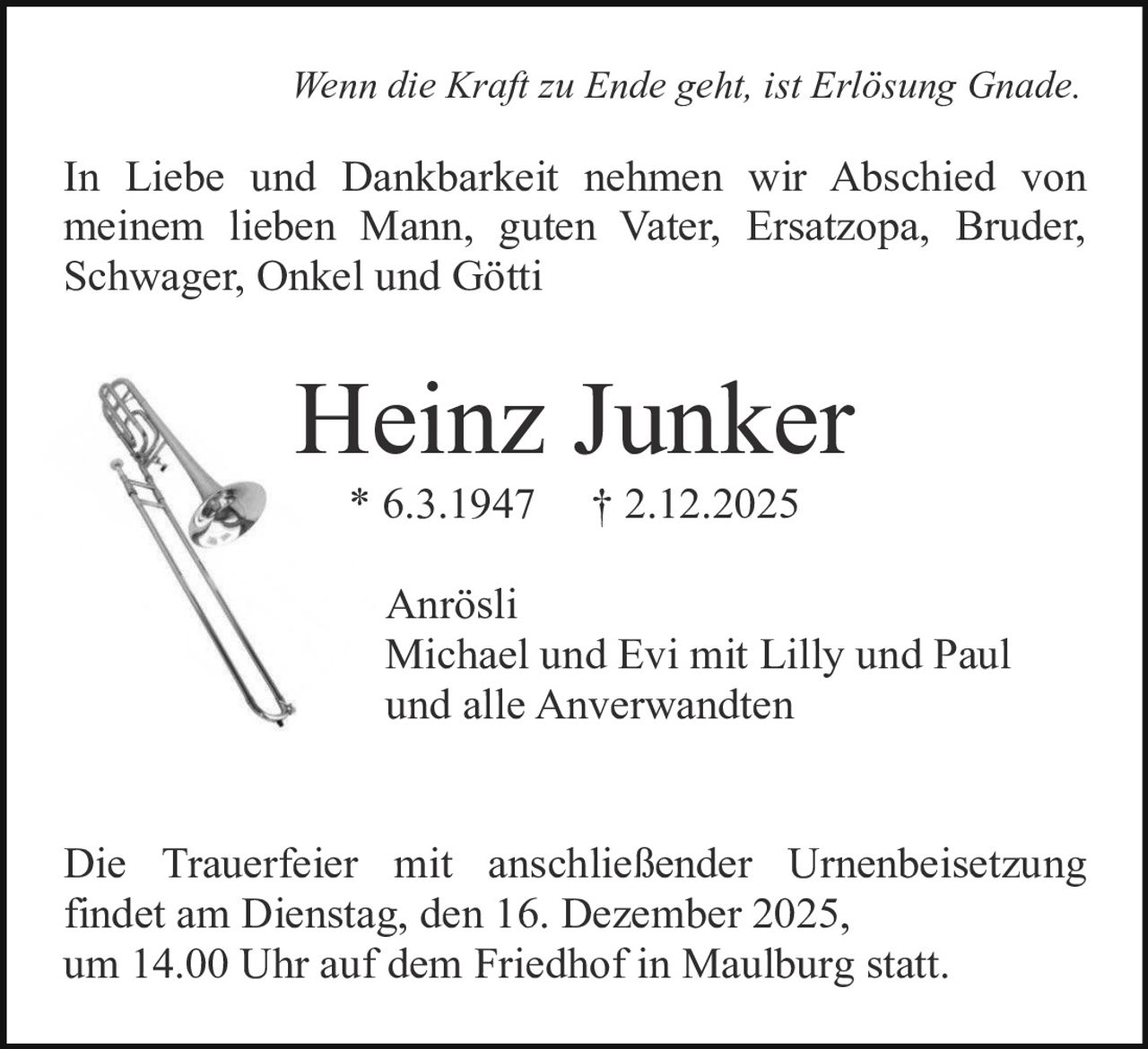 Ankündigung
