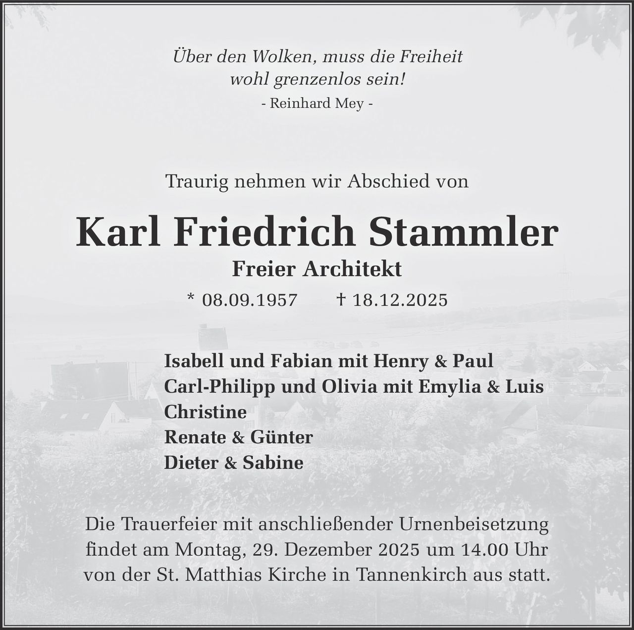 Ankündigung