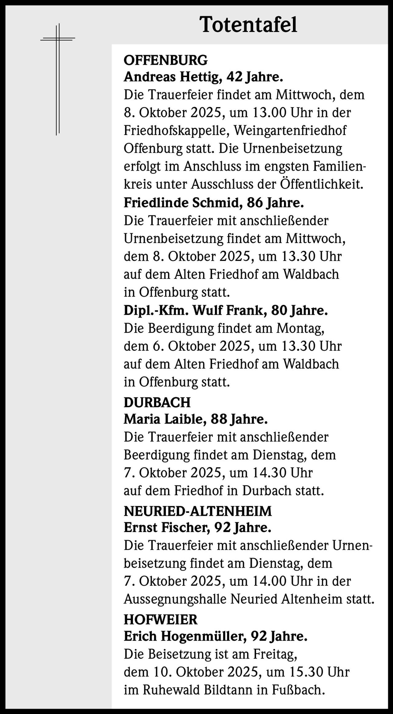 Ankündigung