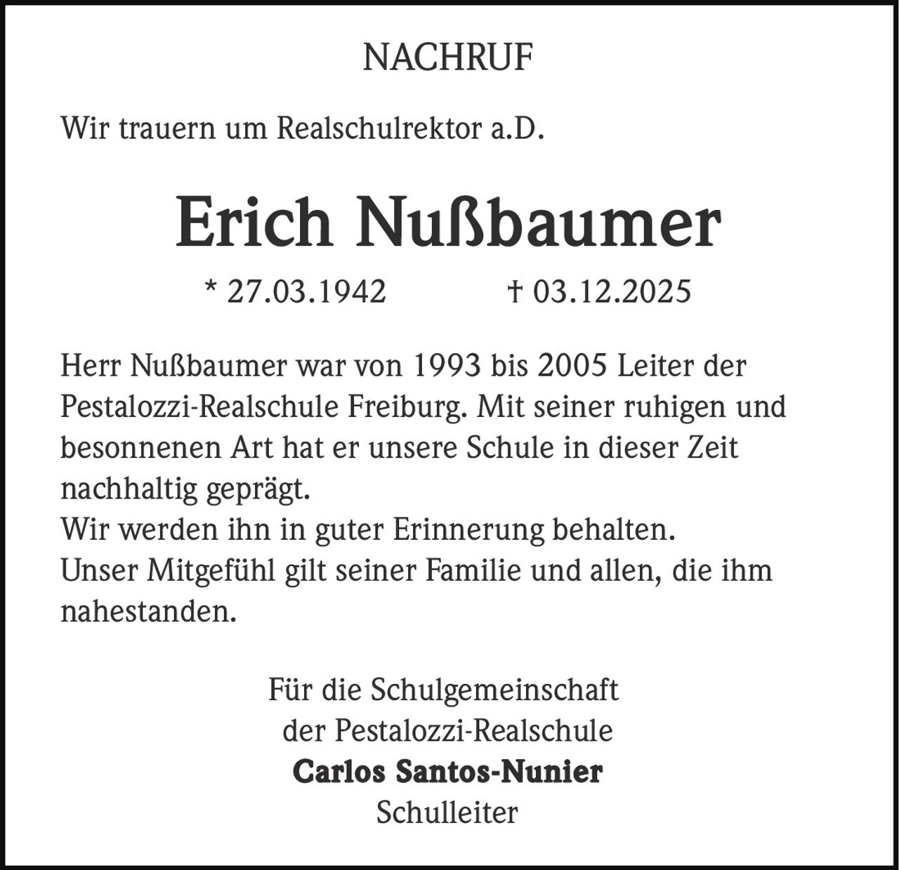 Ankündigung