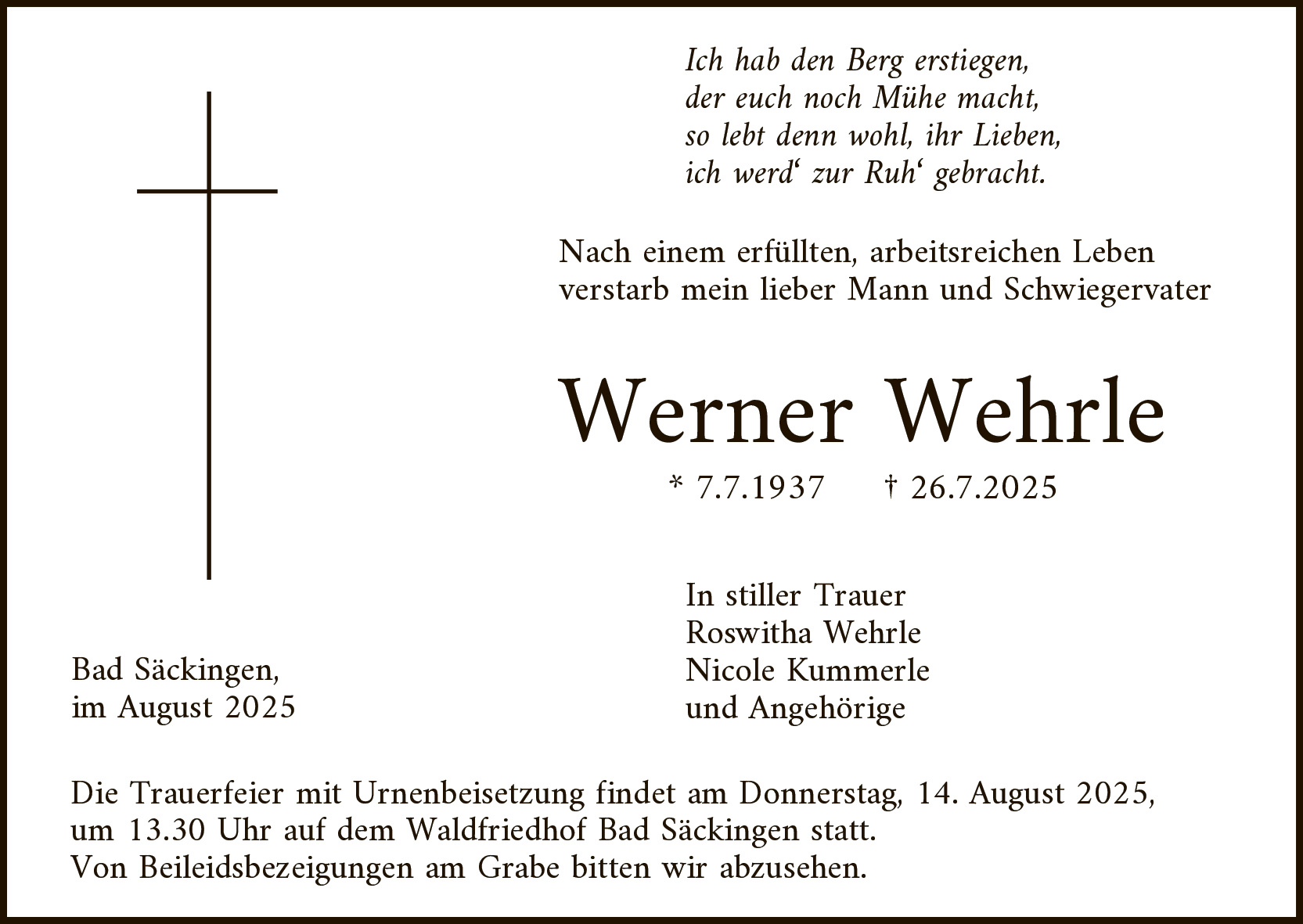 Werner Wehrle
