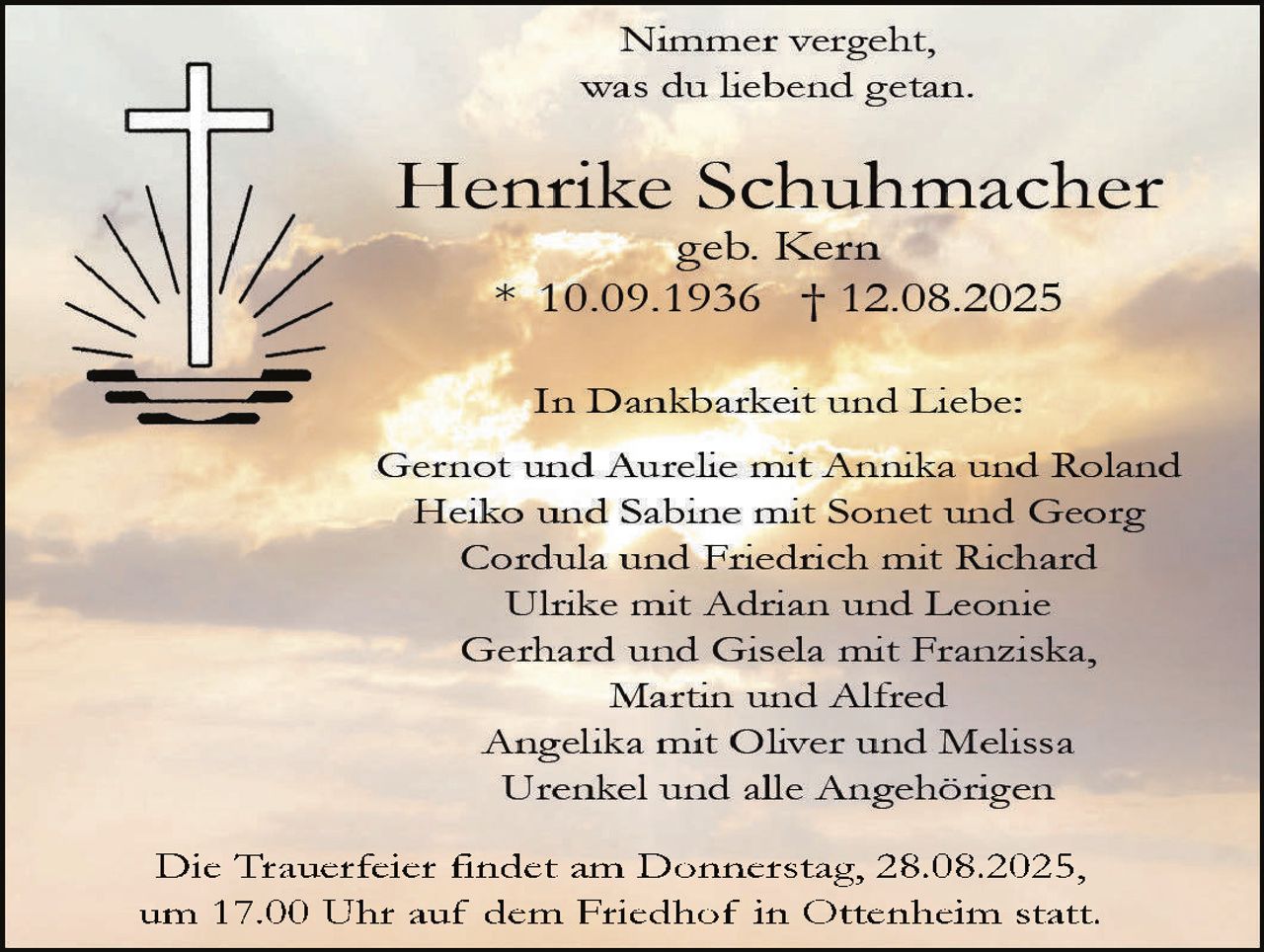 Ankündigung