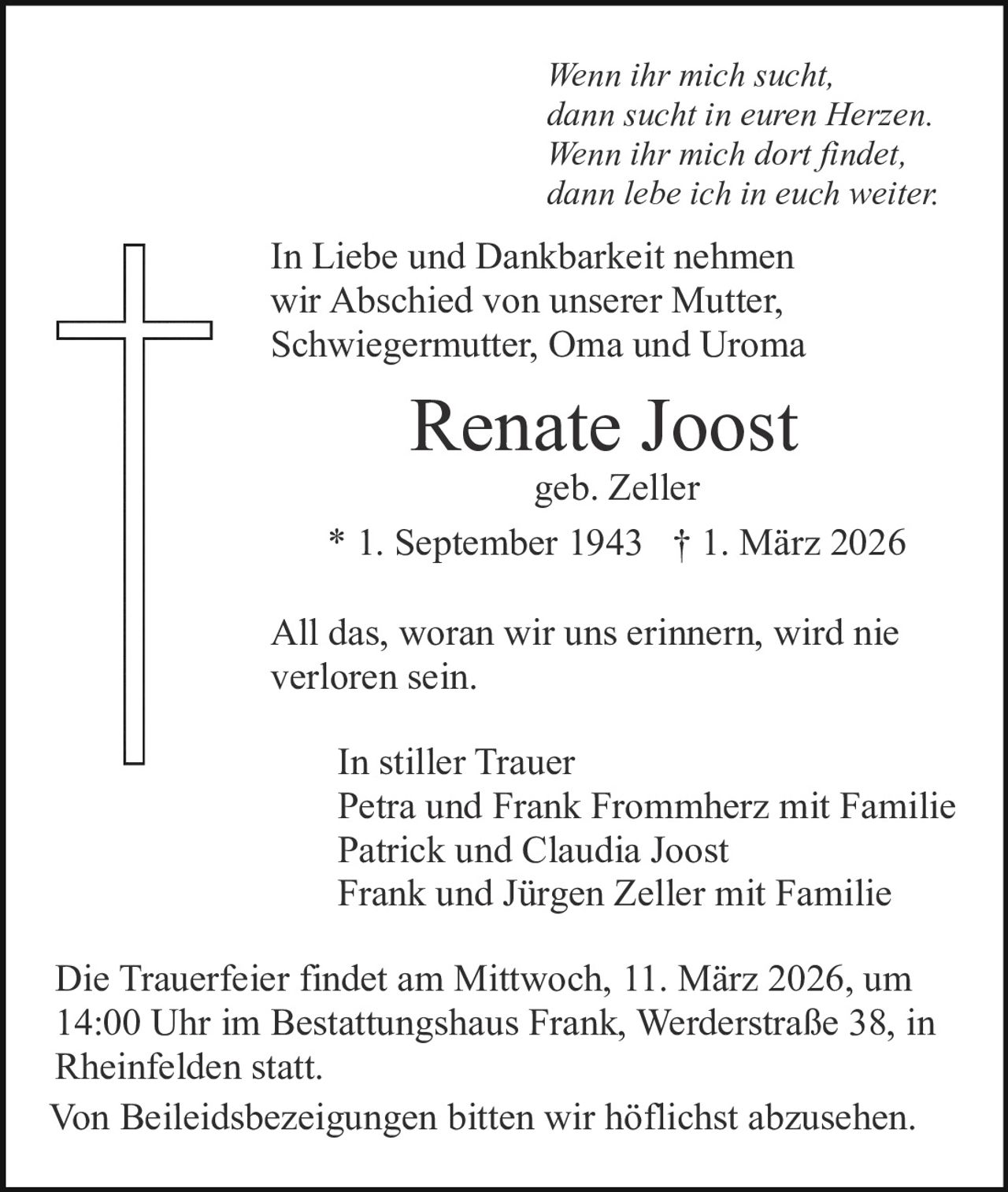 Ankündigung