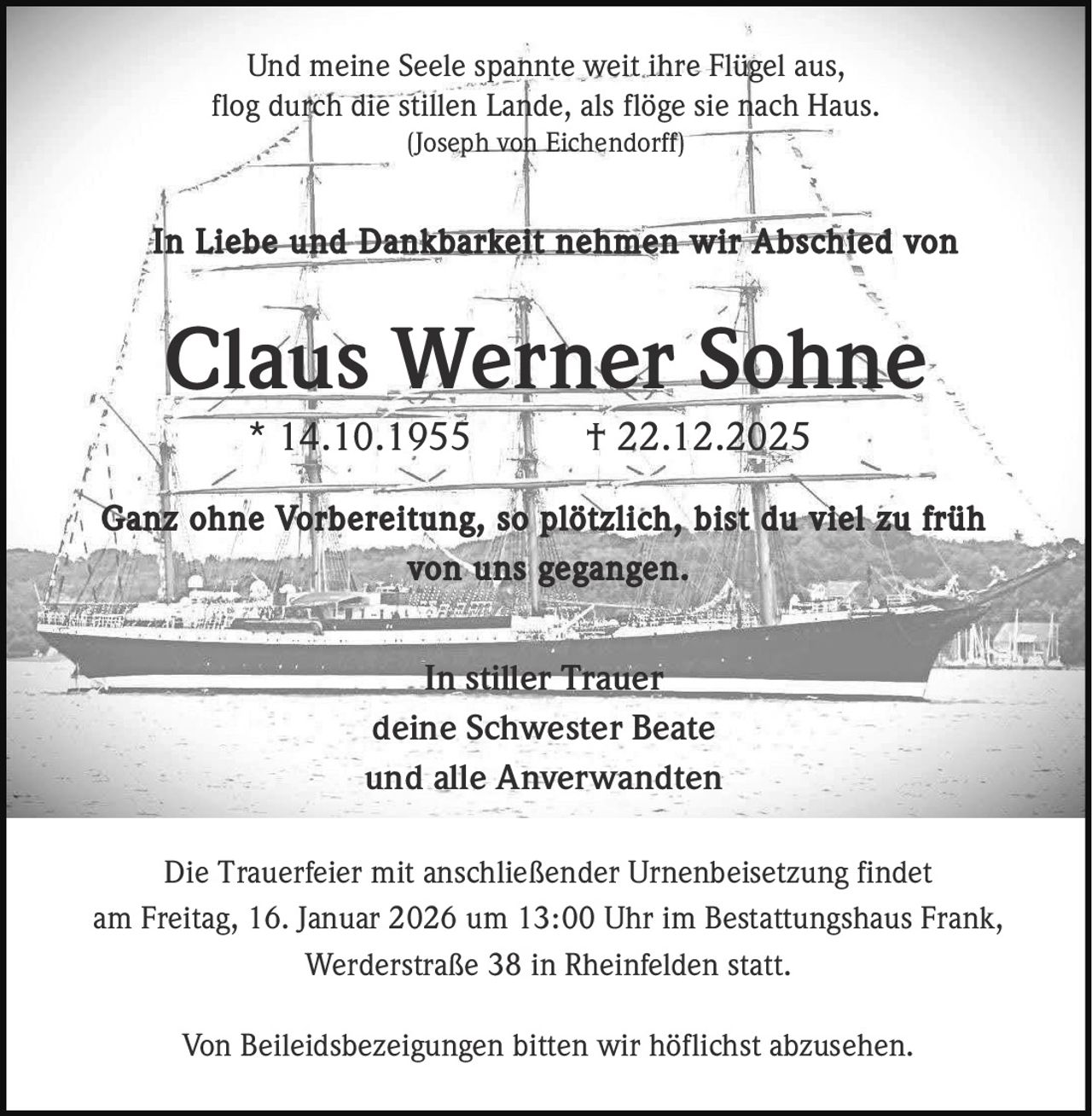 Ankündigung