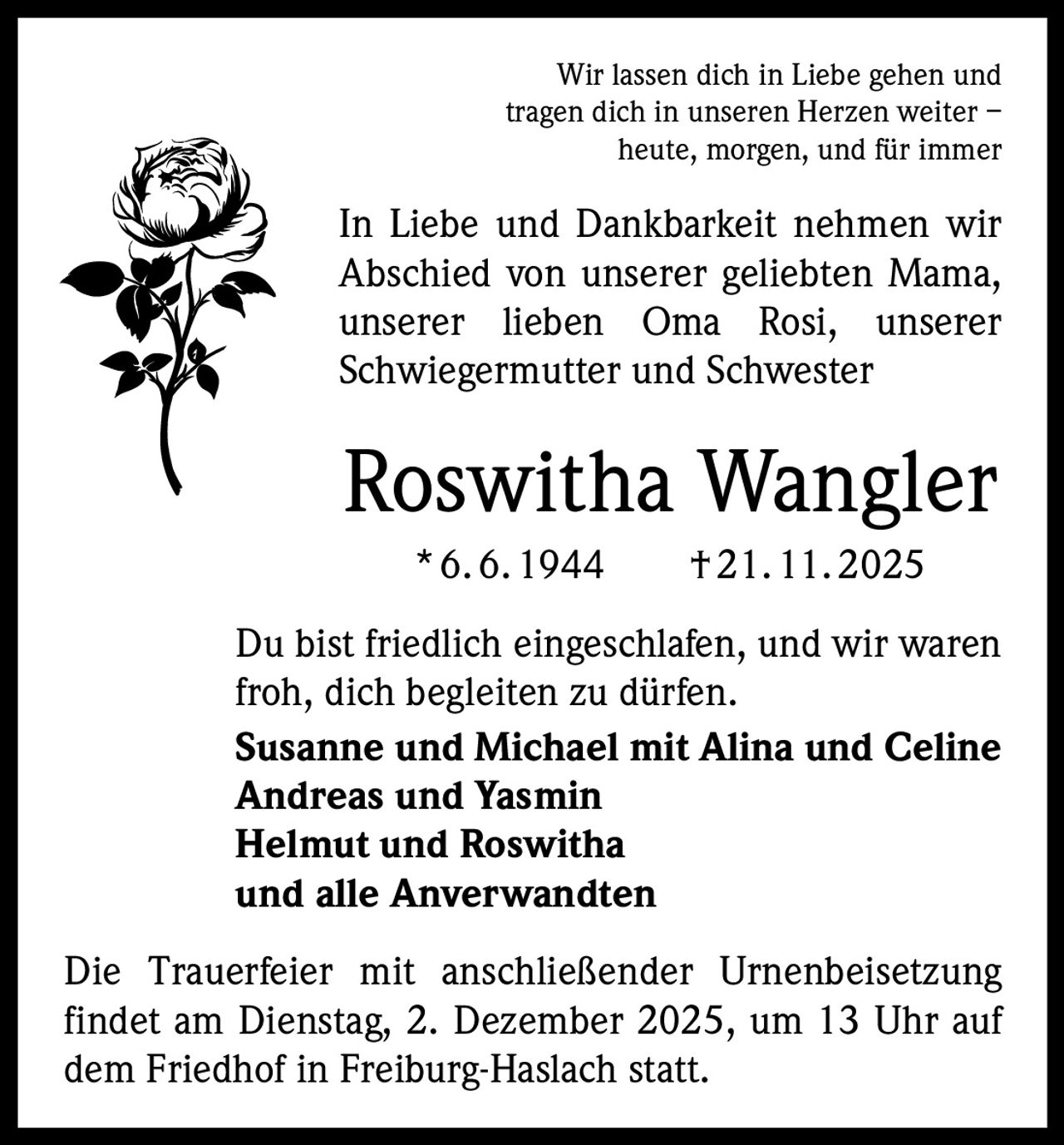 Ankündigung
