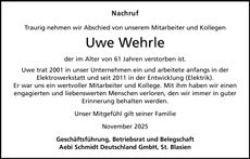 Announcement