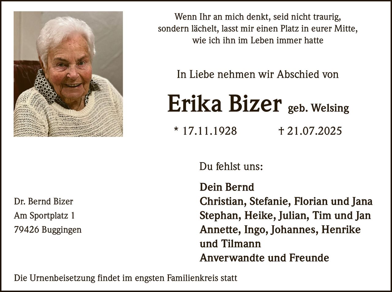 Ankündigung