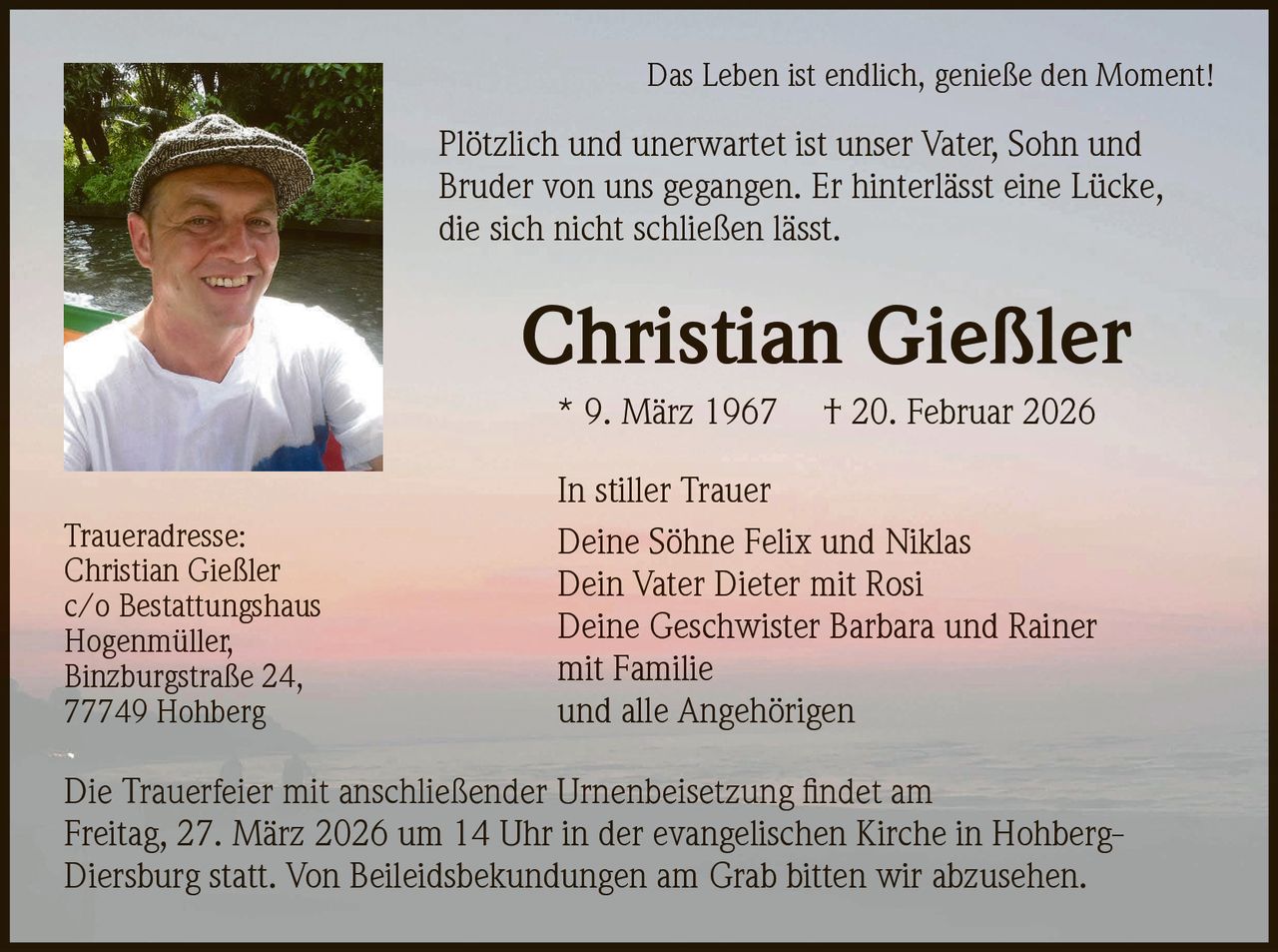 Ankündigung