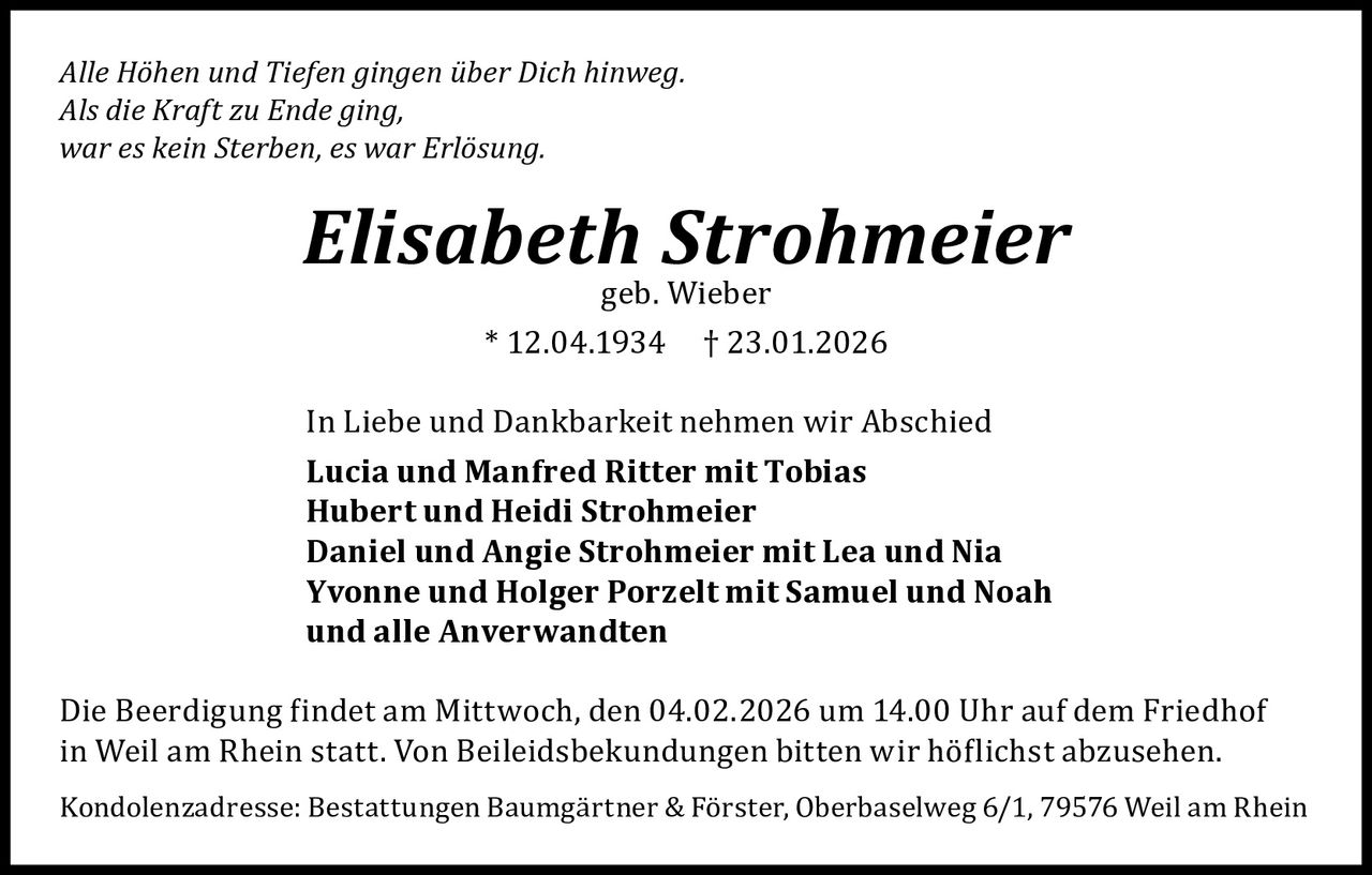 Ankündigung
