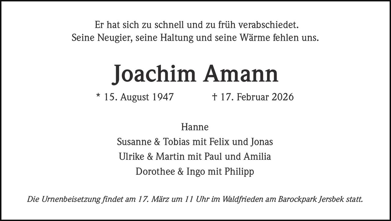 Ankündigung
