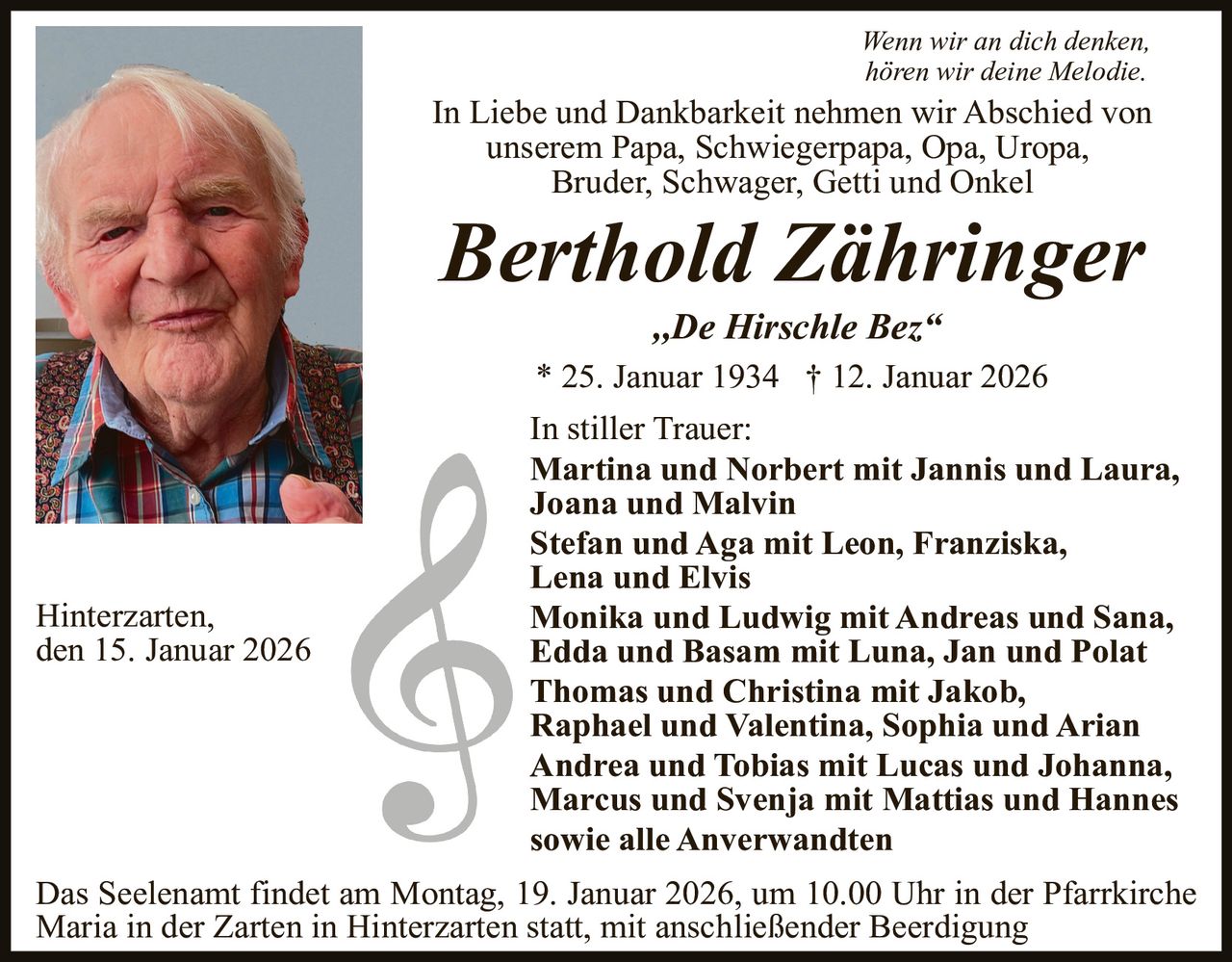 Ankündigung