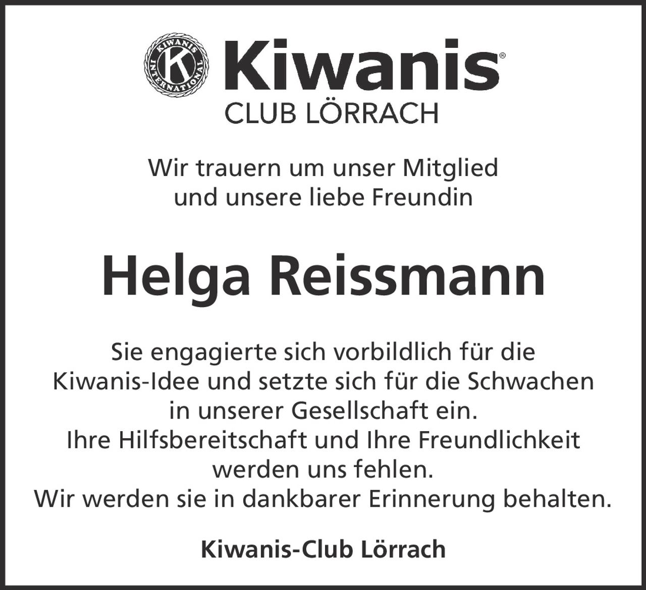Ankündigung