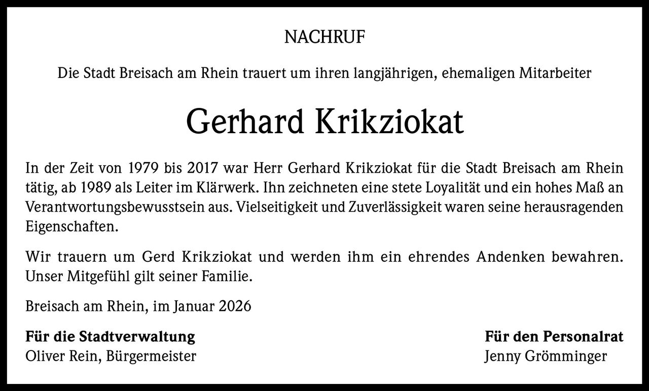 Ankündigung