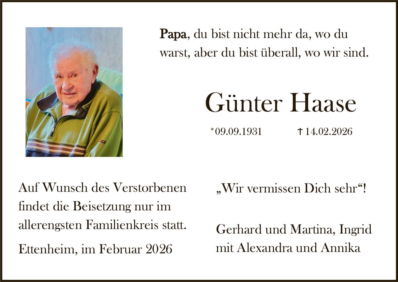 Ankündigung