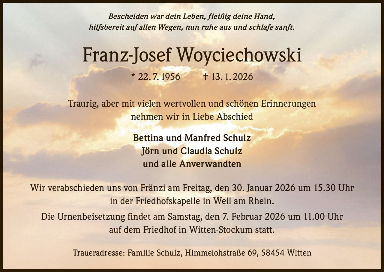 Ankündigung
