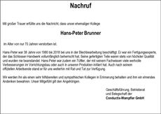 Ankündigung