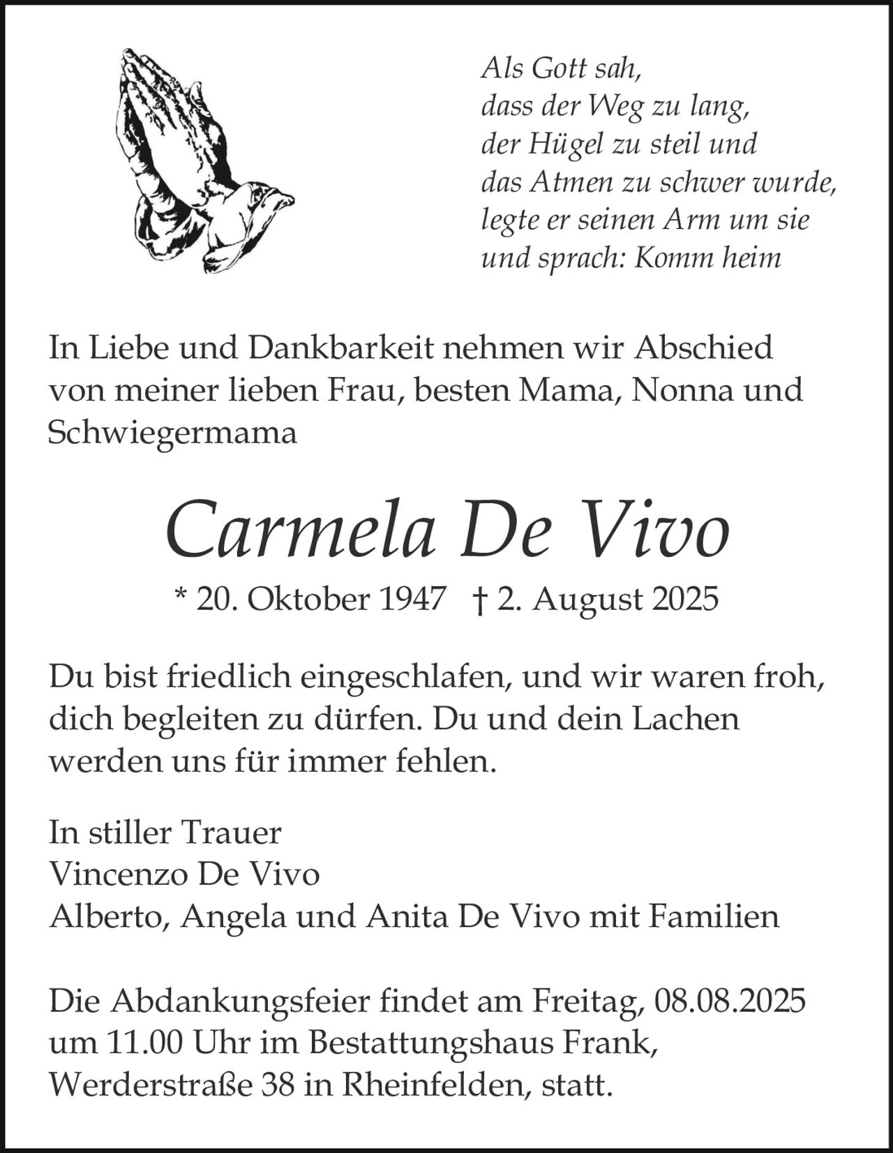 Ankündigung