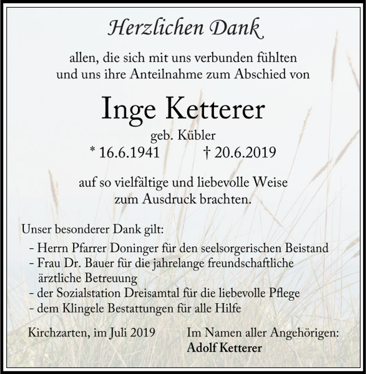 <p>Herzlichen Dank</p>