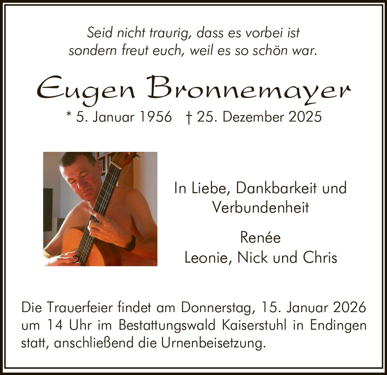 Ankündigung