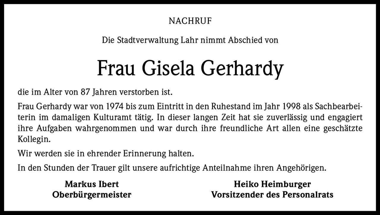 Ankündigung