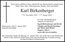 Ankündigung