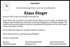 Announcement