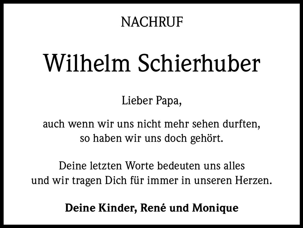 Ankündigung