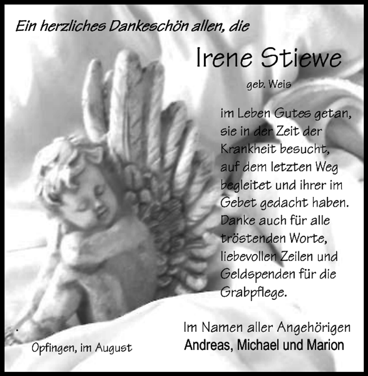 <p>.</p><p>Andreas, Michael und Marion</p>