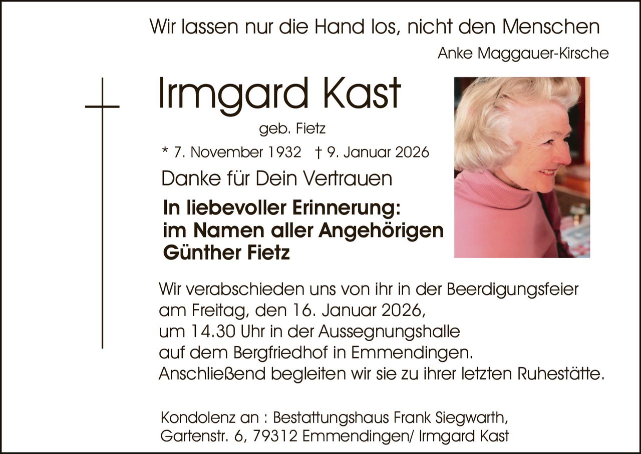 Ankündigung
