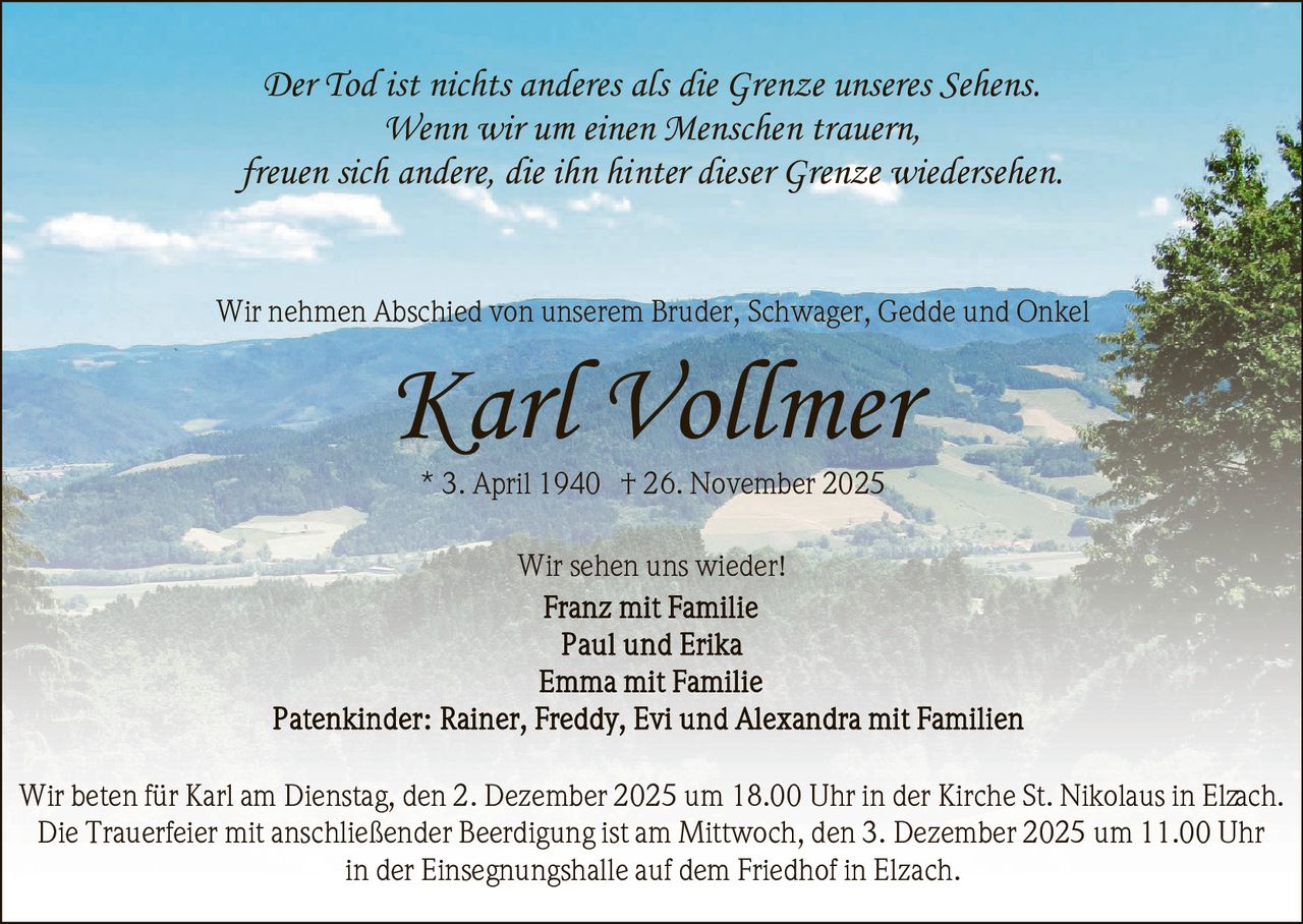 Ankündigung