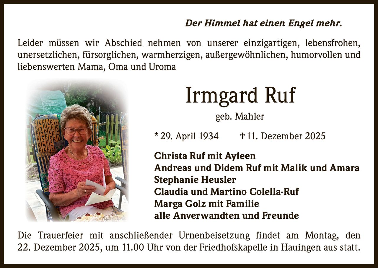 Ankündigung