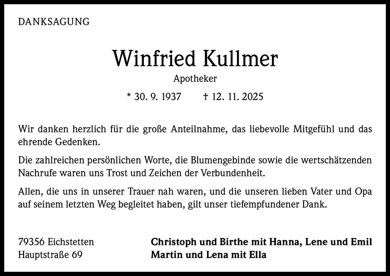 Ankündigung