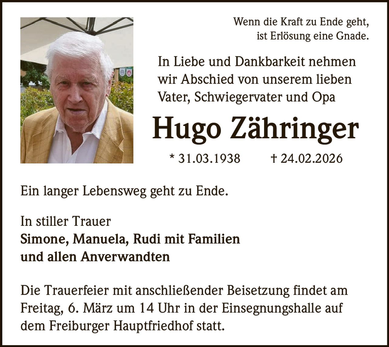 Ankündigung