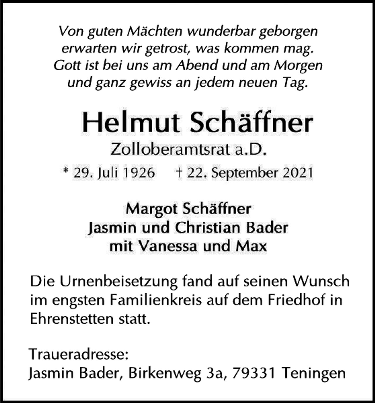 <p>Di<br />eUr<br />ne<br />nbe<br />i<br />s<br />e<br />t<br />z<br />ungf<br />a<br />nda<br />ufs<br />e<br />i<br />ne<br />nWuns<br />c<br />h<br />i<br />me<br />ng<br />s<br />t<br />e<br />nF<br />a<br />mi<br />l<br />i<br />e<br />nk<br />r<br />e<br />i<br />sa<br />ufde<br />mF<br />r<br />i<br />e<br />dhofi<br />n<br />E<br />hr<br />e<br />ns<br />t<br />e<br />t<br />t<br />e<br />ns<br />t<br />a<br />t<br />t<br />.<br />Tr<br />a<br />ue<br />r<br />a<br />dr<br />e<br />s<br />s<br />e<br />:<br />J<br />a<br />s<br />mi<br />nBa<br />de<br />r<br />,Bi<br />r<br />k<br />e<br />nwe<br />g3a<br />,79331Te<br />ni<br />ng<br />e<br />n</p>