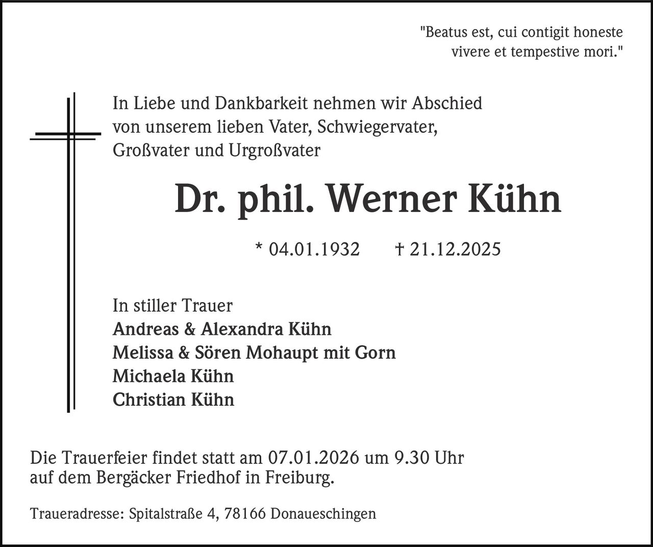 Ankündigung
