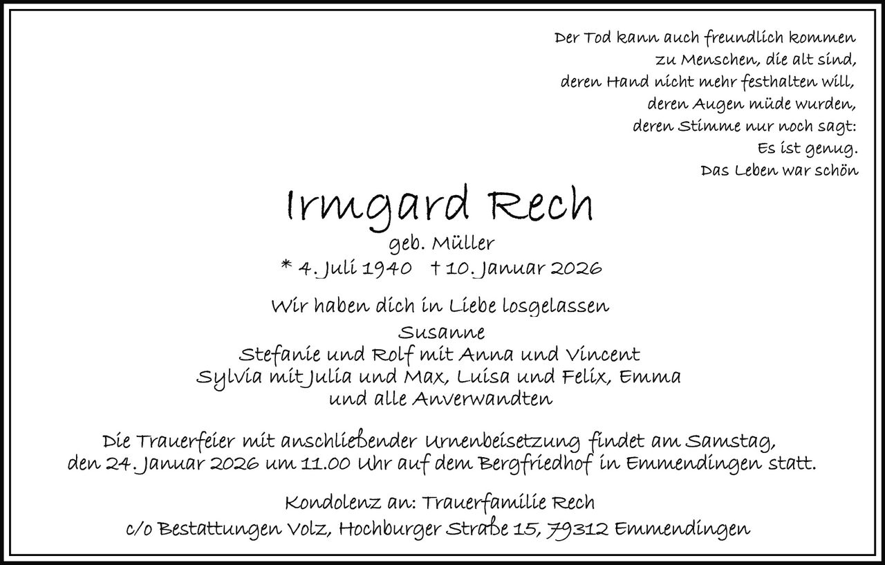 Ankündigung
