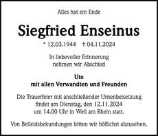 Ankündigung