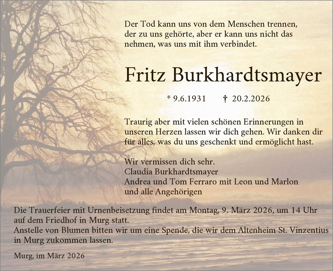 Ankündigung