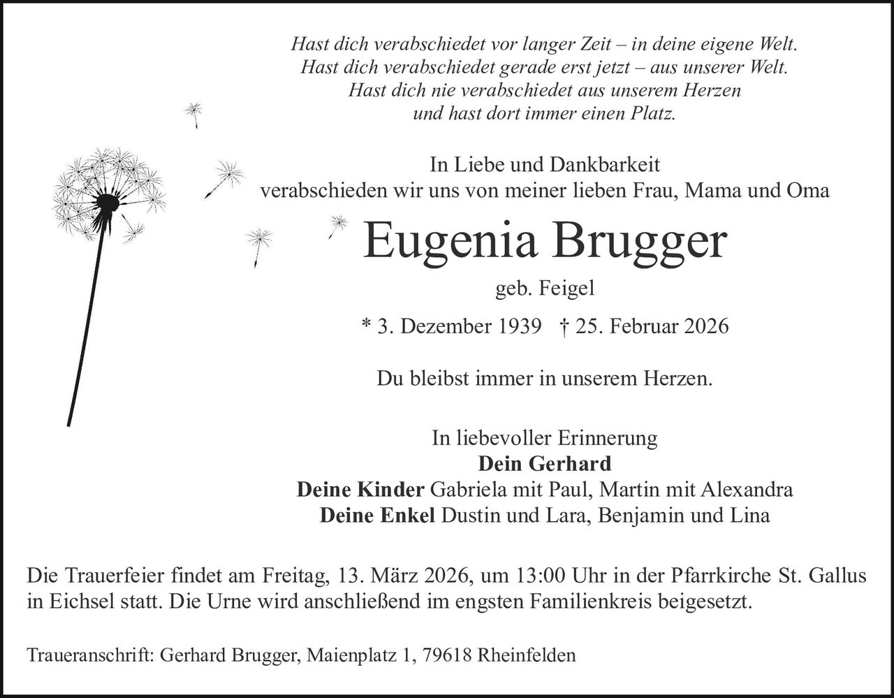 Ankündigung