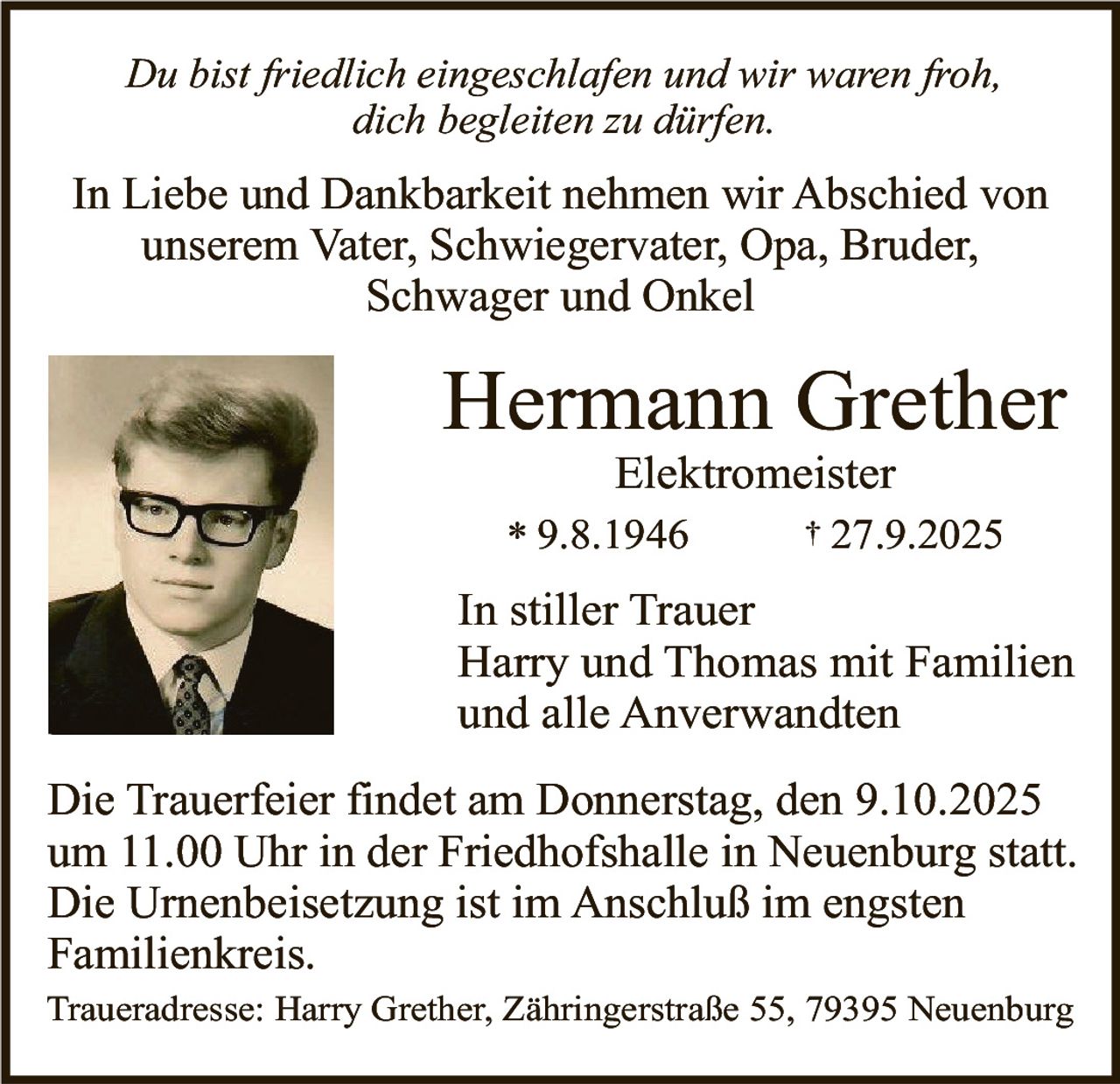 Ankündigung