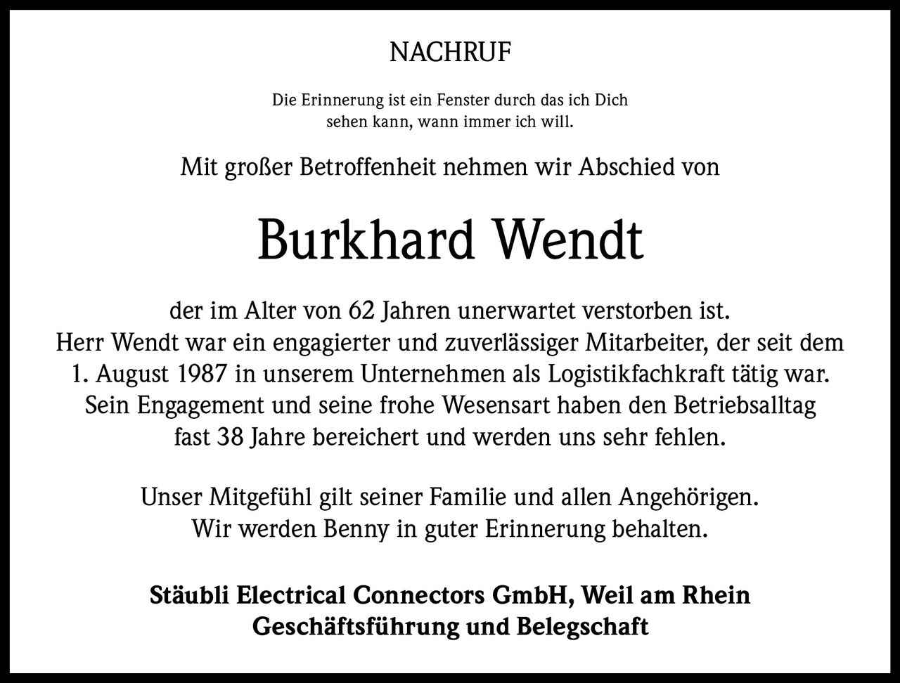 Ankündigung