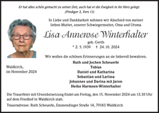 Ankündigung